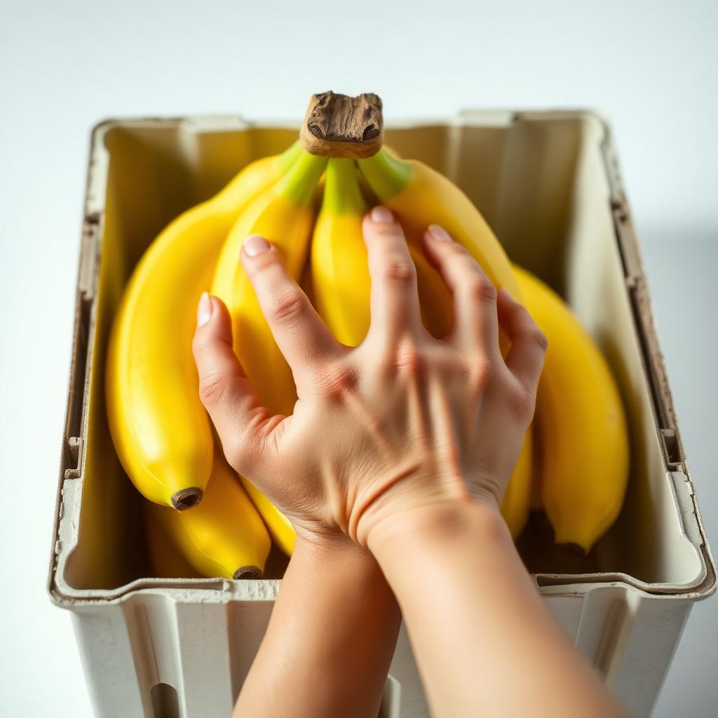 Fresh Cavendish bananas