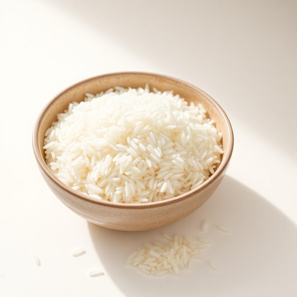 Basmati rice grains