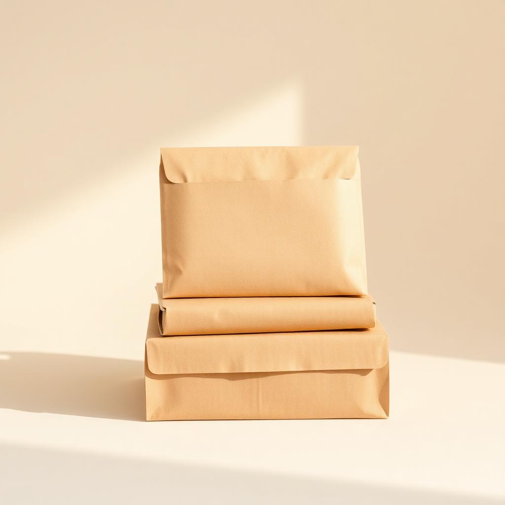 Recycled kraft mailers